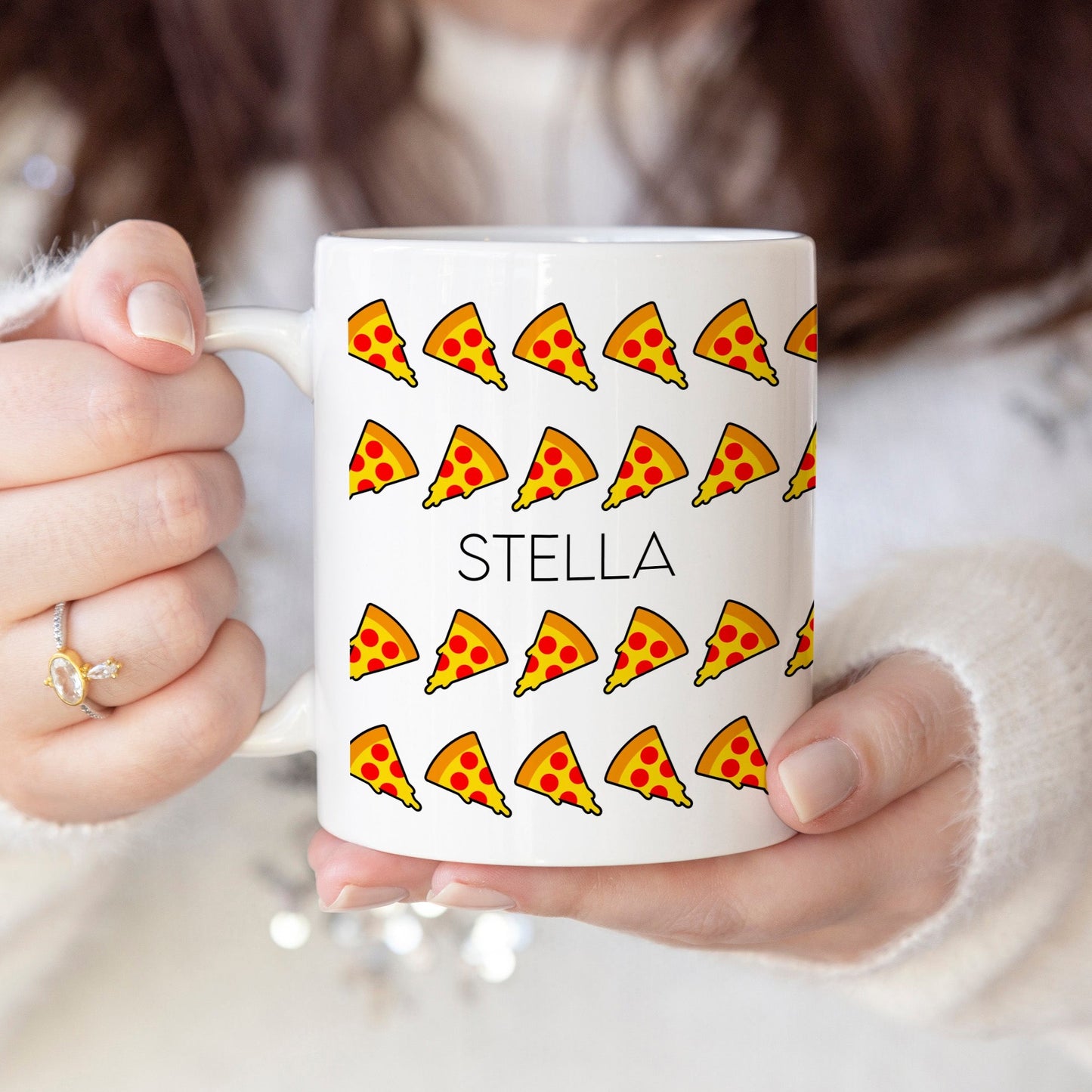 Pizza - Custom name mug