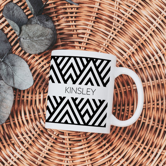 Rhombus - Custom name mug