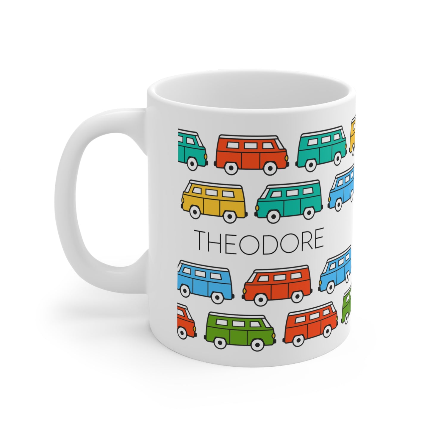 Car - Custom name mug