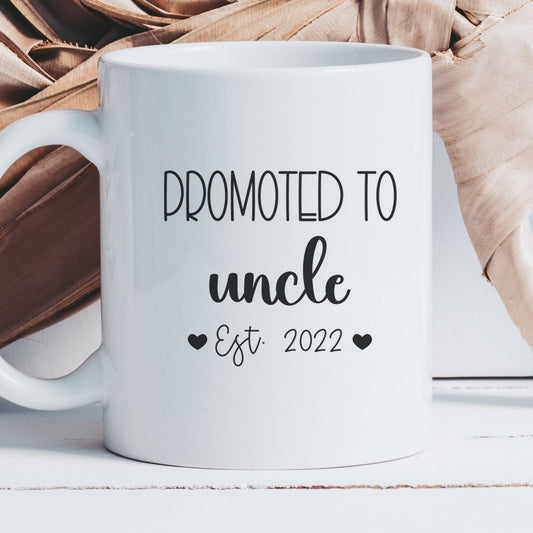 Promoted to uncle - Custom Mug