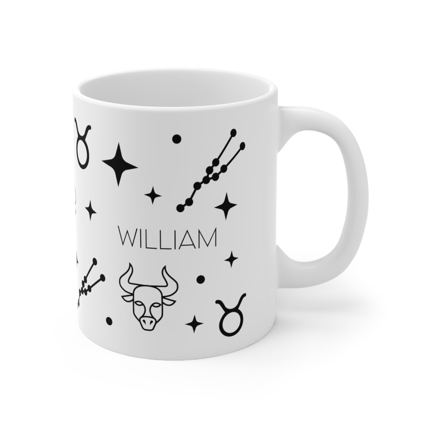 Taurus - Custom name mug