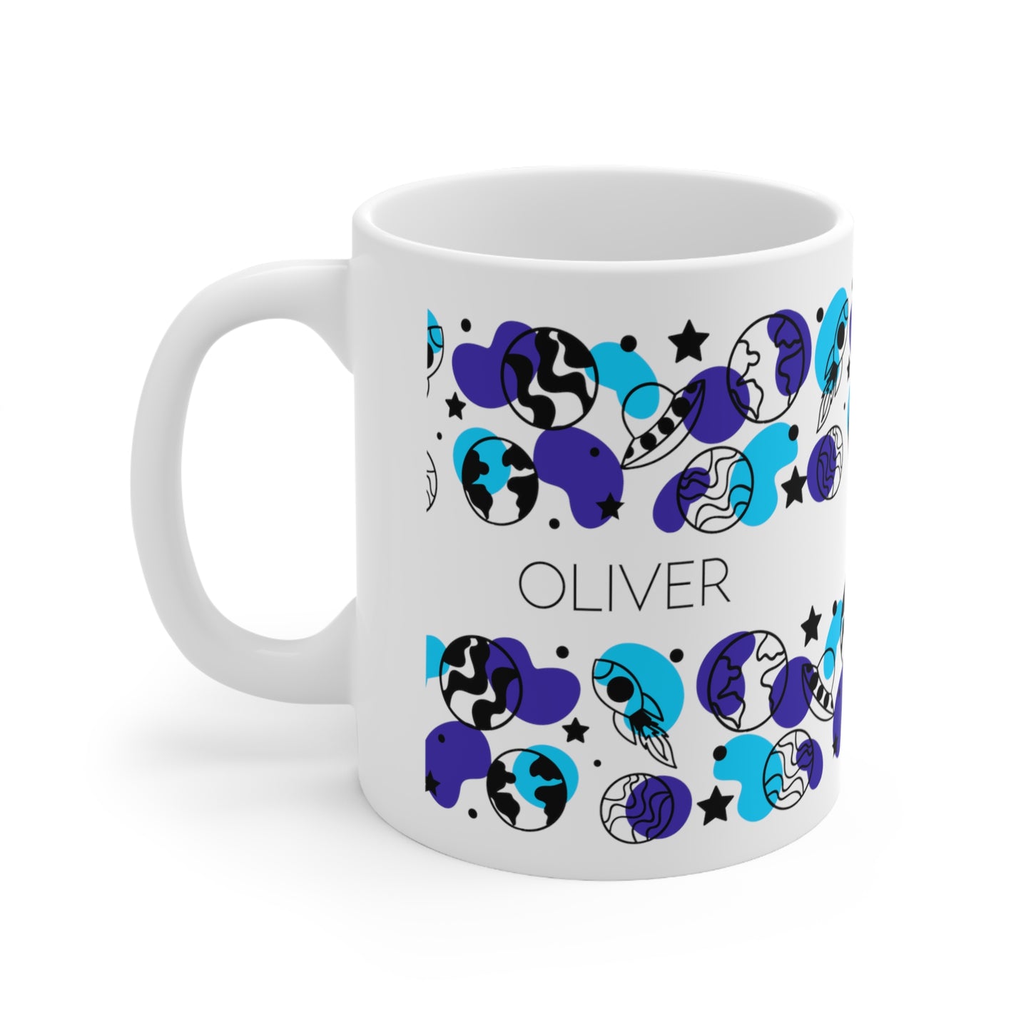 Space kids - Custom name mug