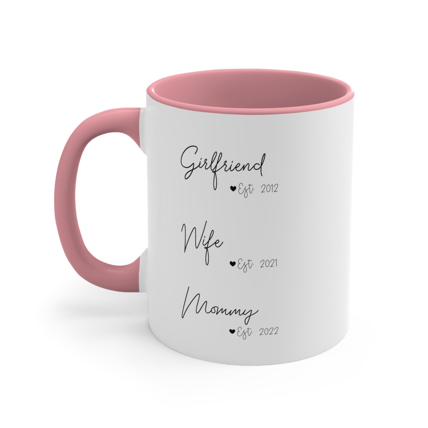 Girlfriend, Wife & Mommy - Custom Mug