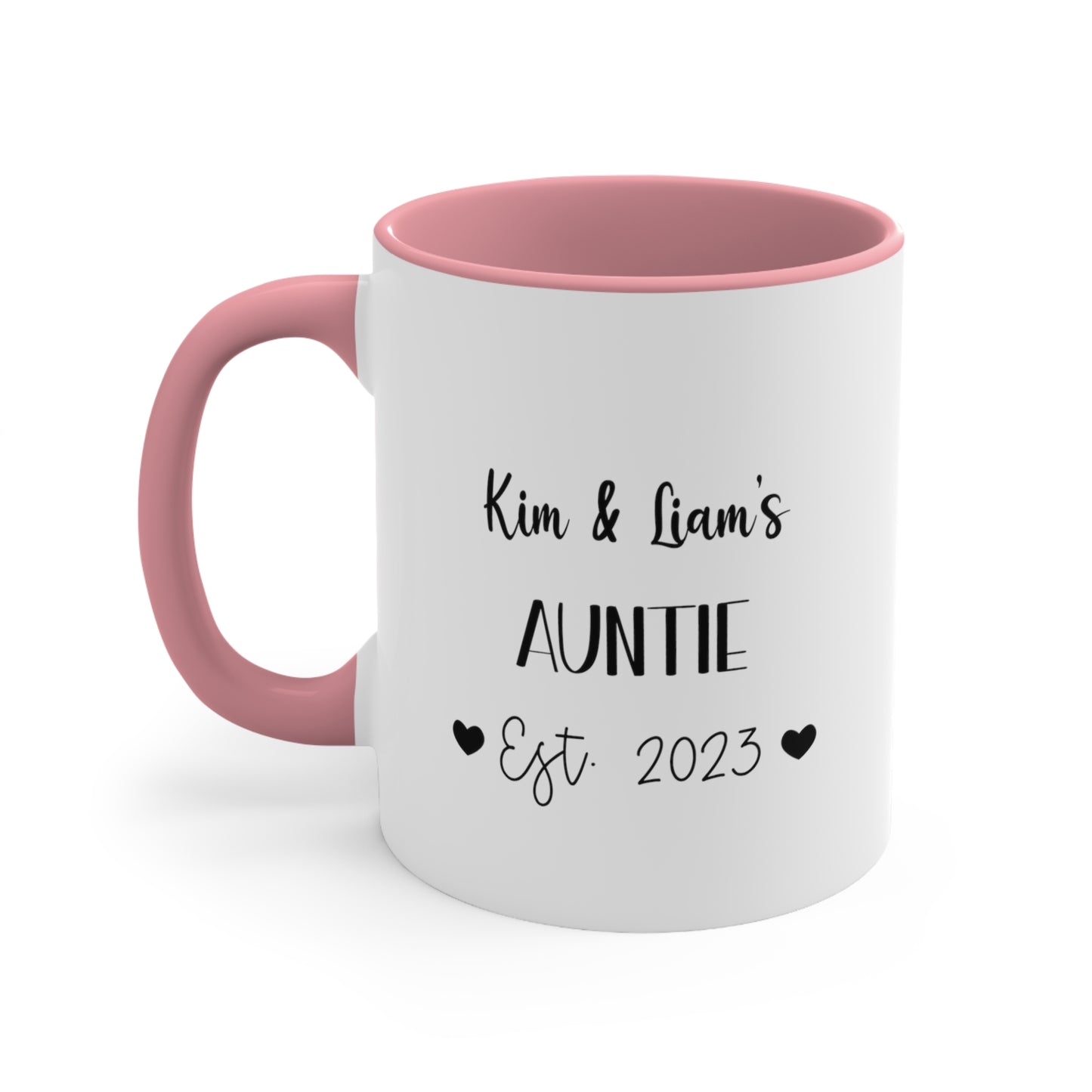 Auntie of twins - Custom Mug