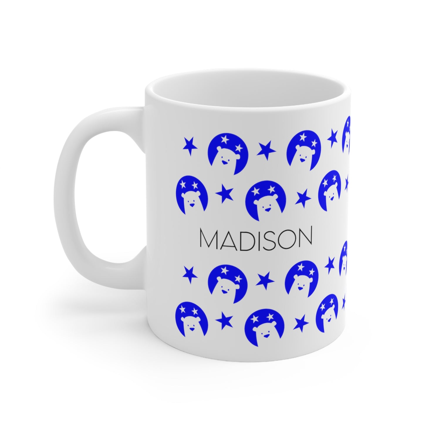 Polar bear - Custom name mug