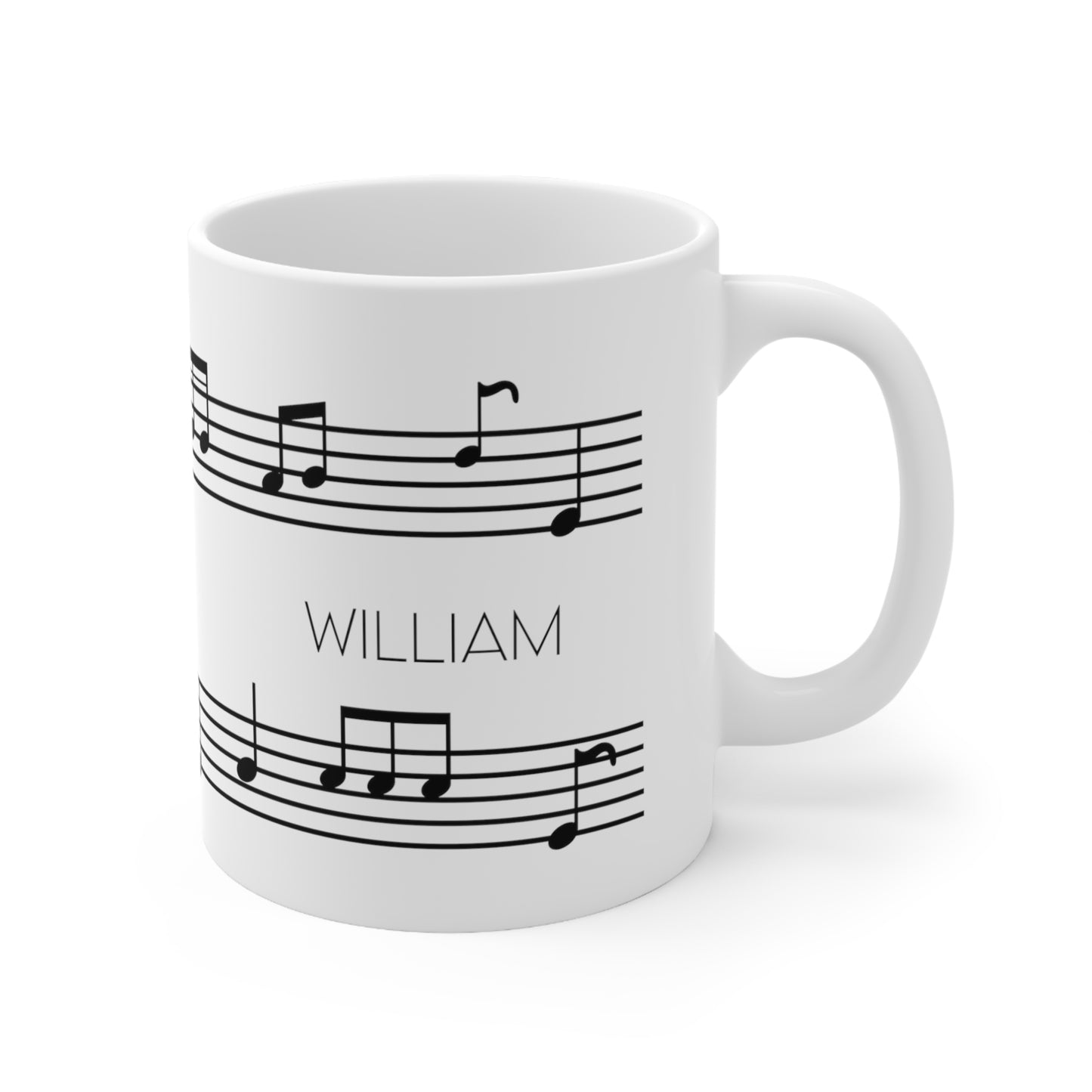 Music - Custom name mug