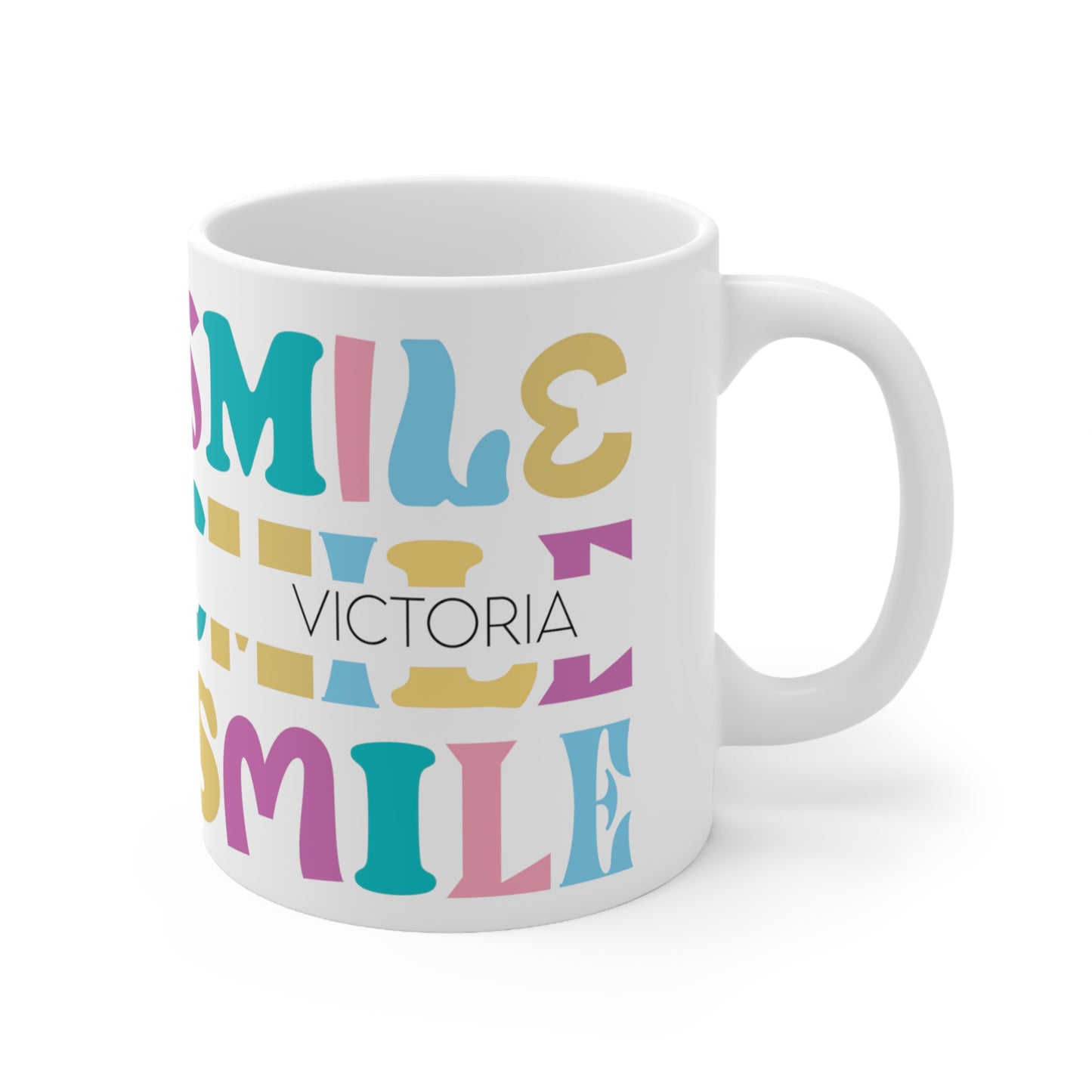 Smile - Custom name mug