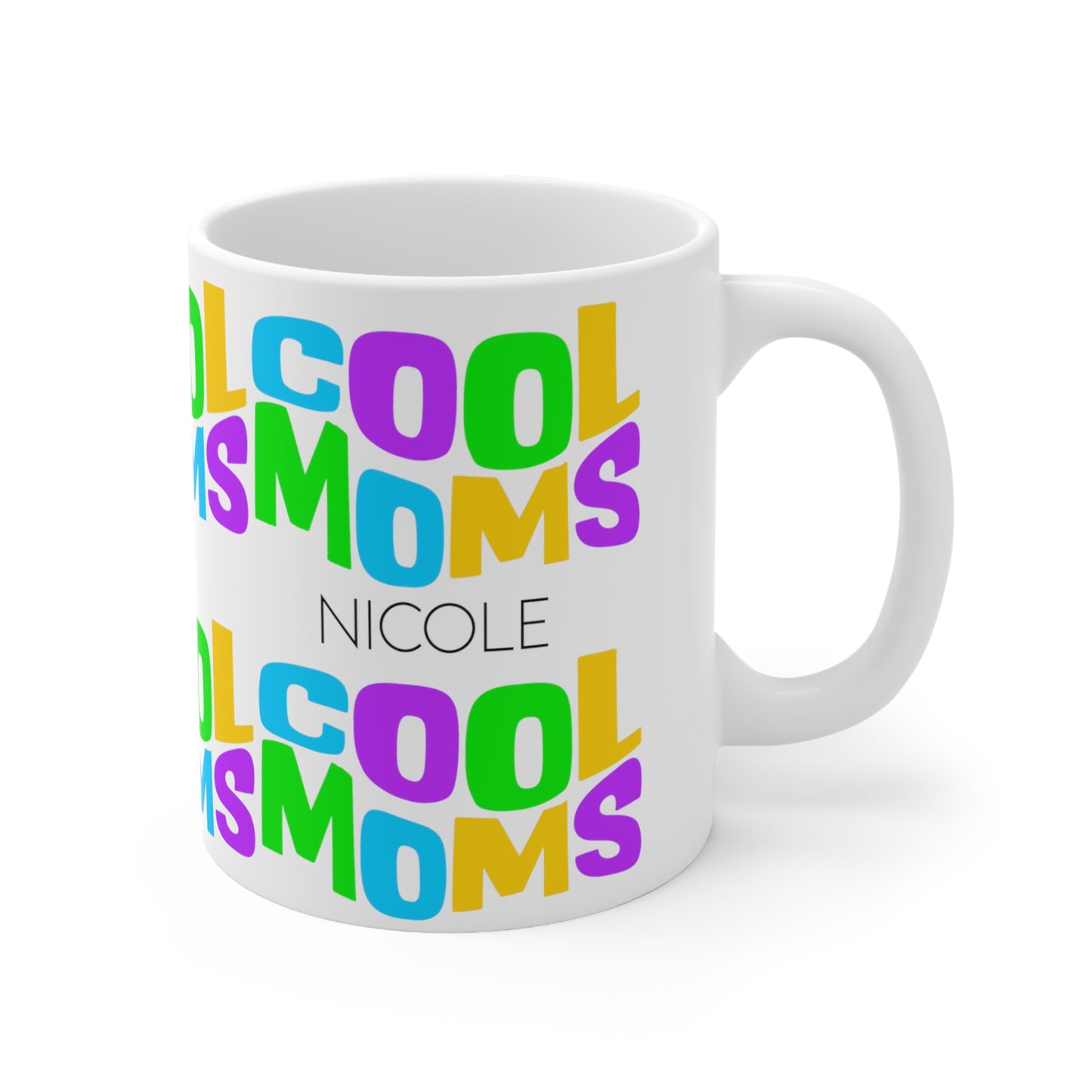 Cool moms - Custom name mug