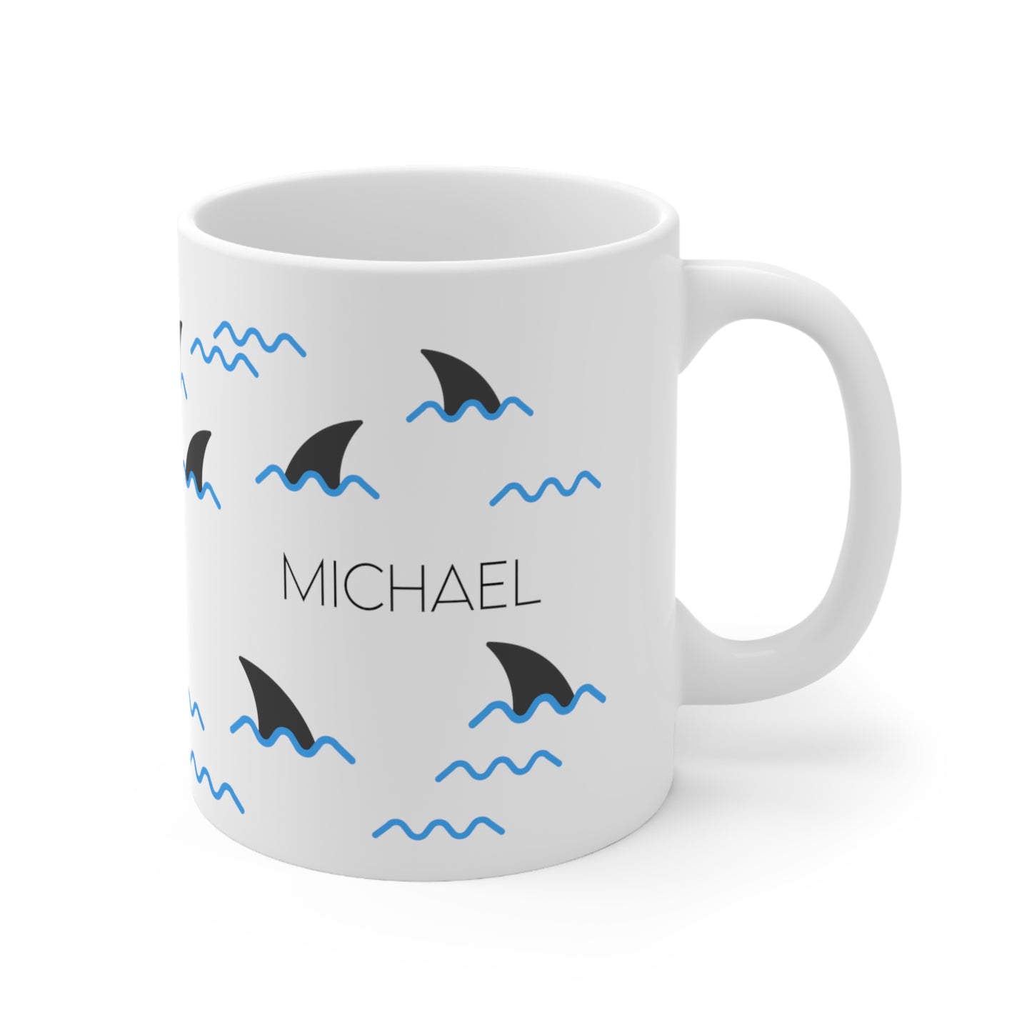 Shark - Custom name mug