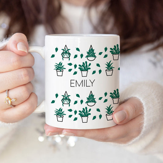 Plant pots - Custom name mug