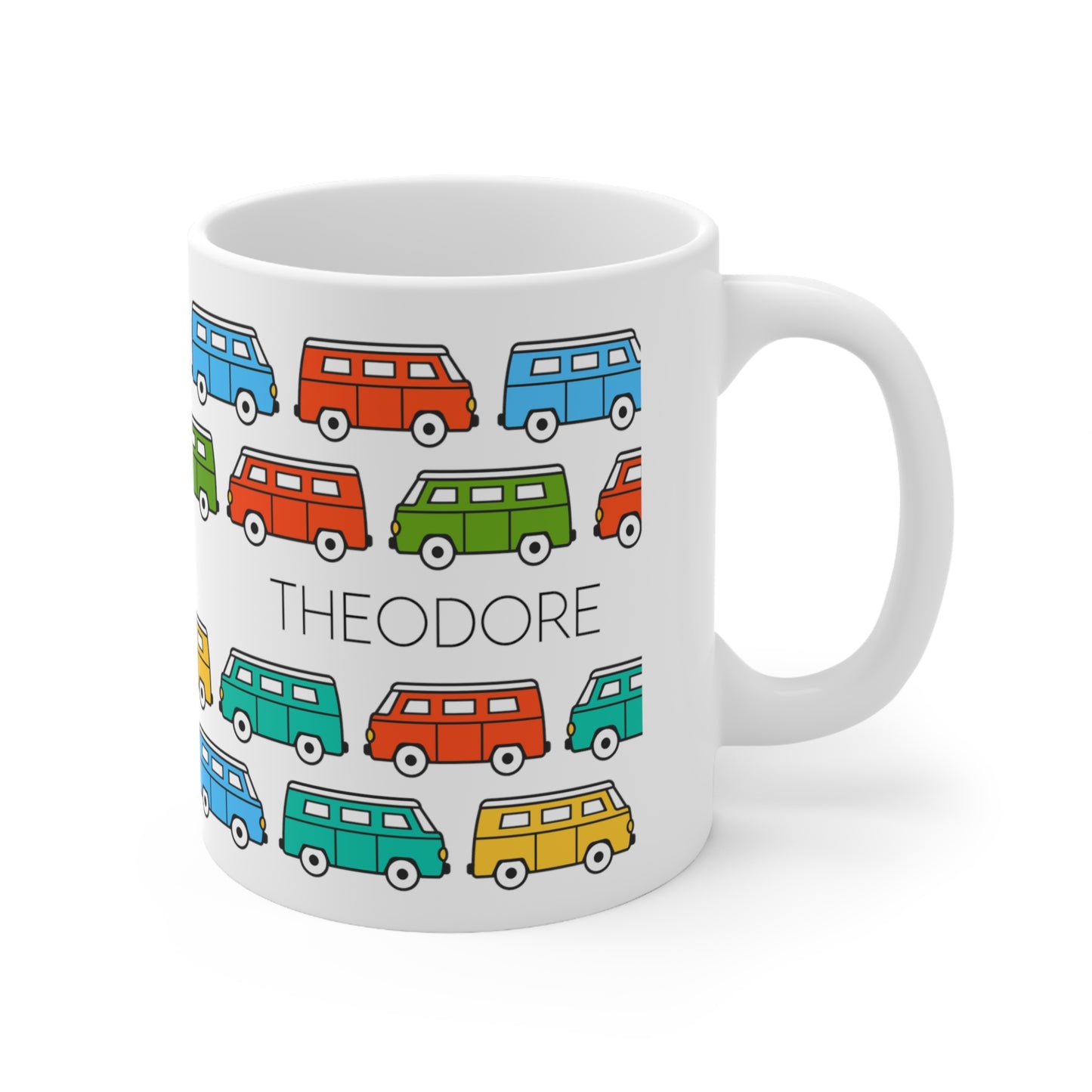 Car - Custom name mug