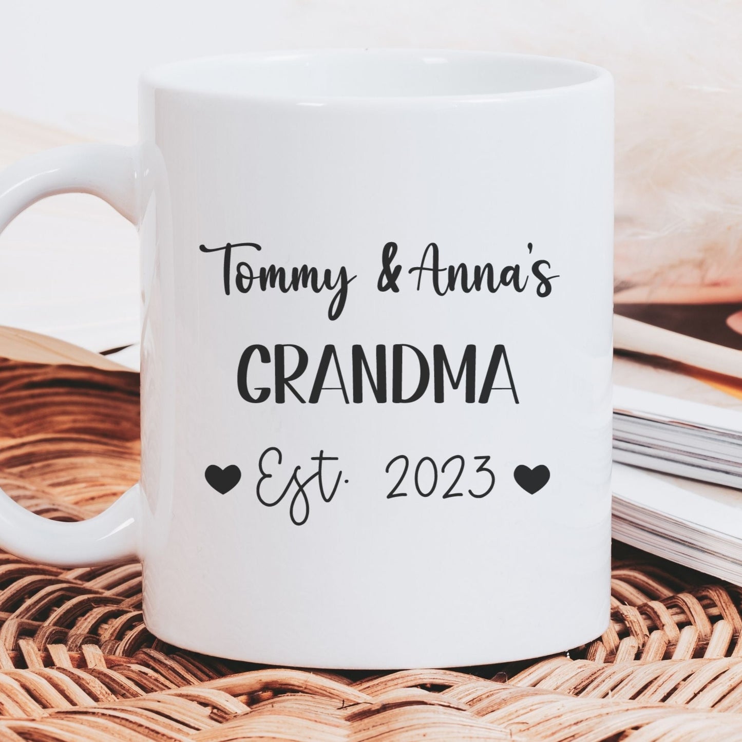 Grandma of twins - Custom Mug