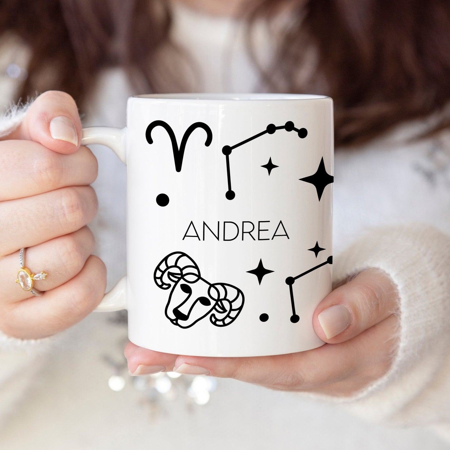 Aries - Custom name mug