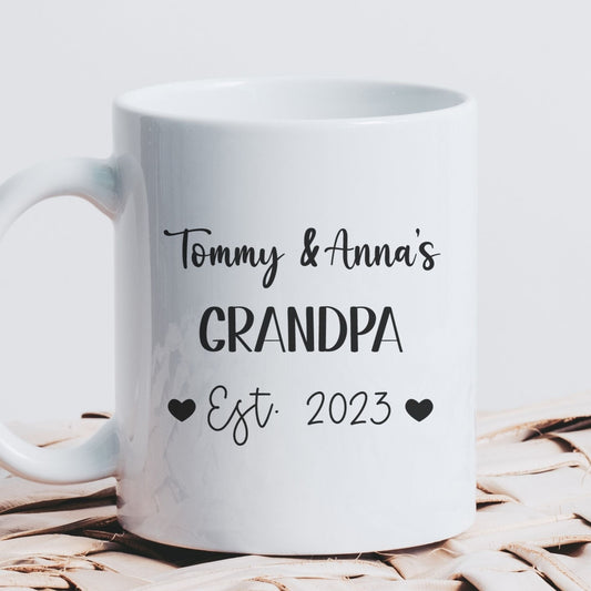 Grandpa of twins - Custom Mug