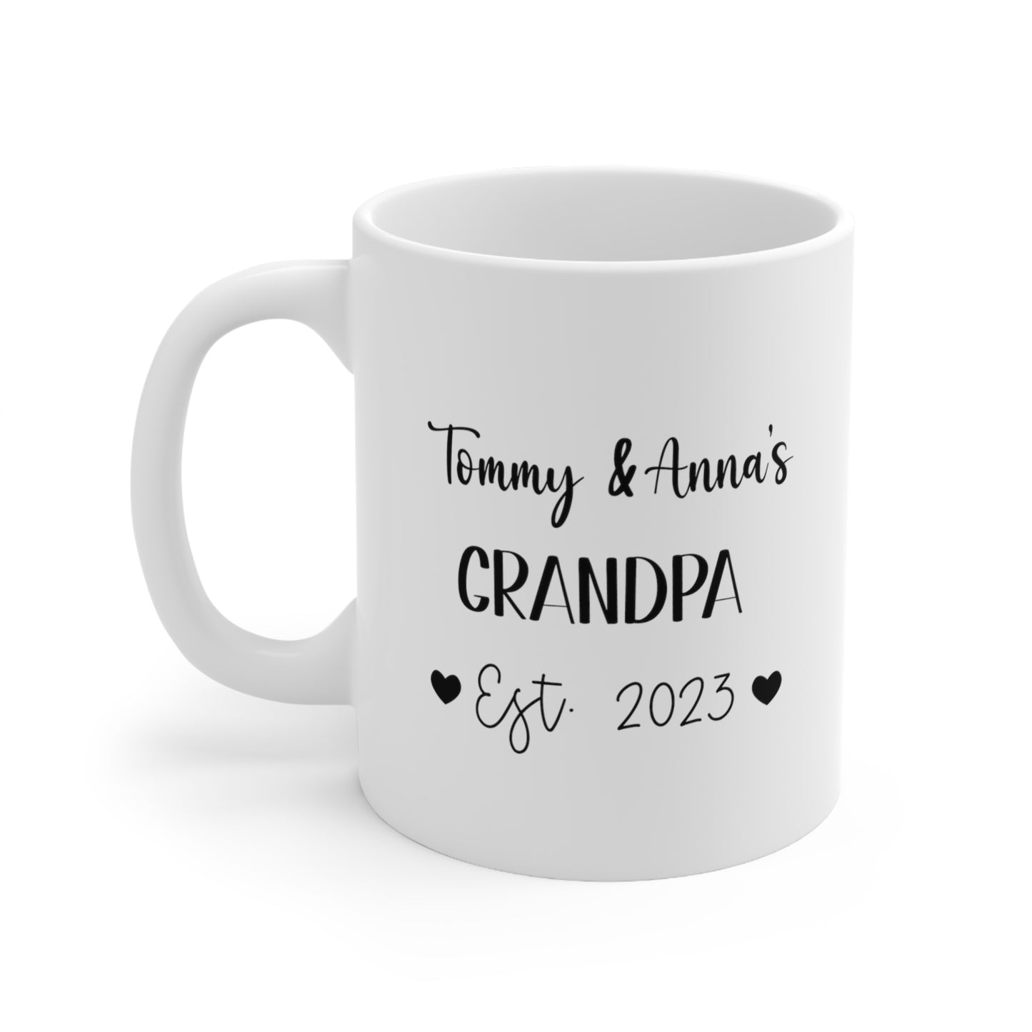 Grandpa of twins - Custom Mug