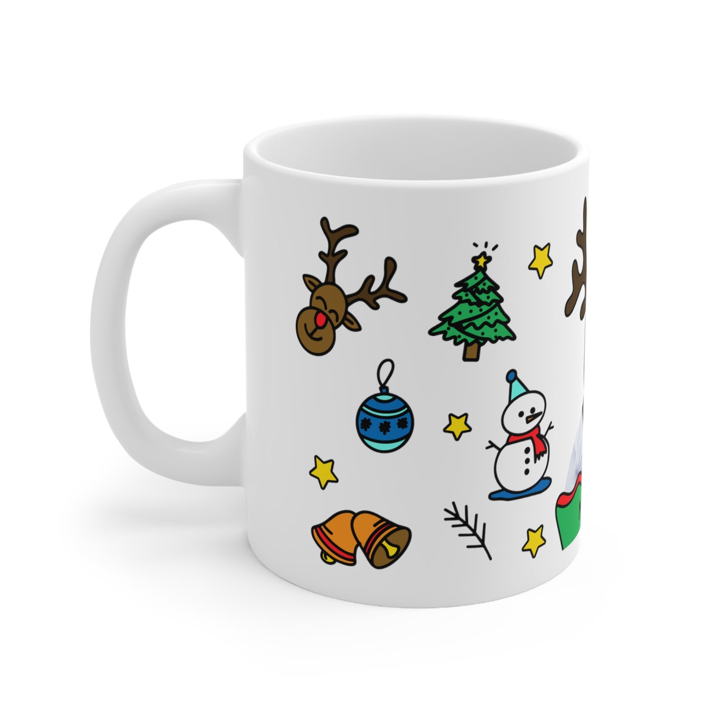 Baby christmas (Front photo) - Custom  photo mug