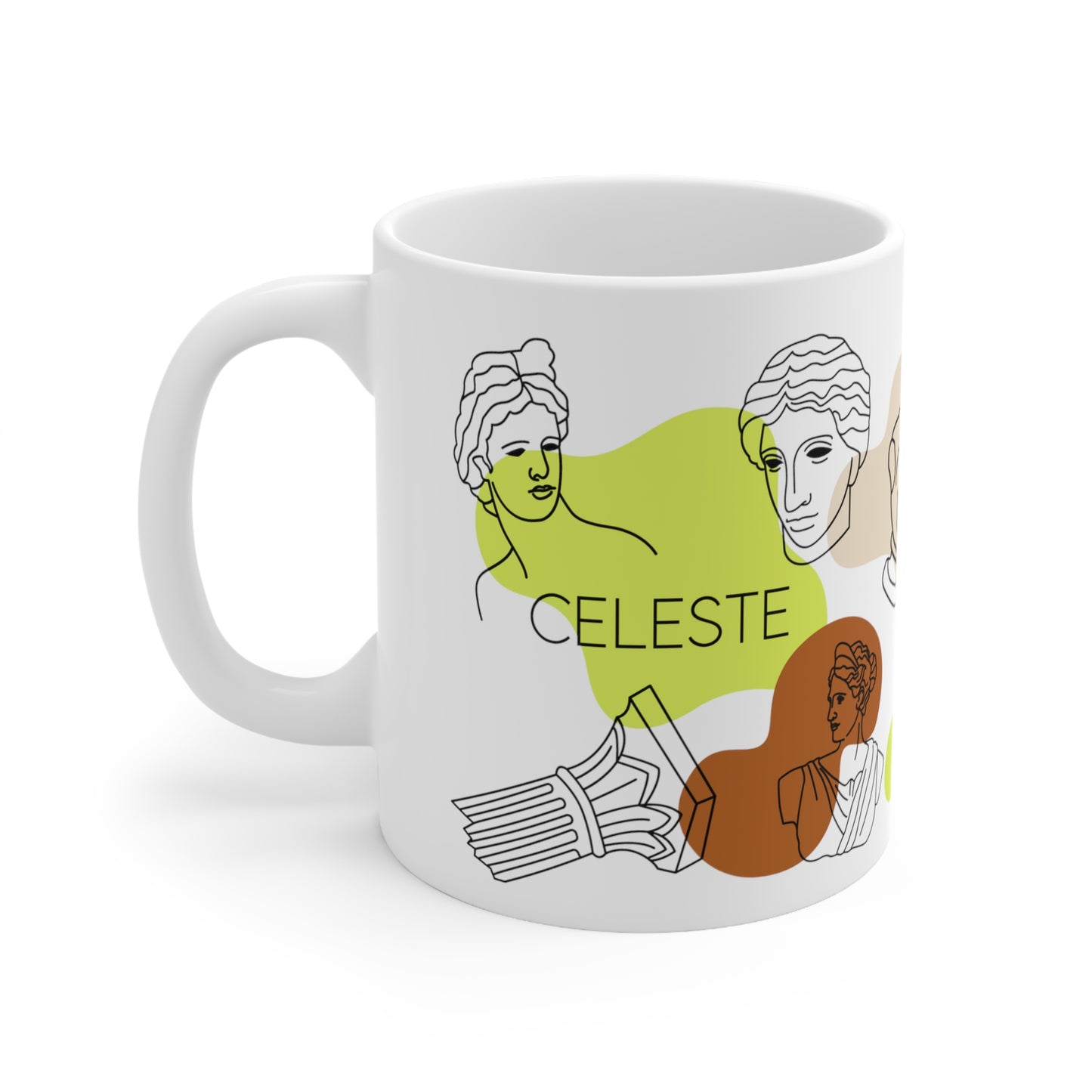 Greekstatue - Custom name mug