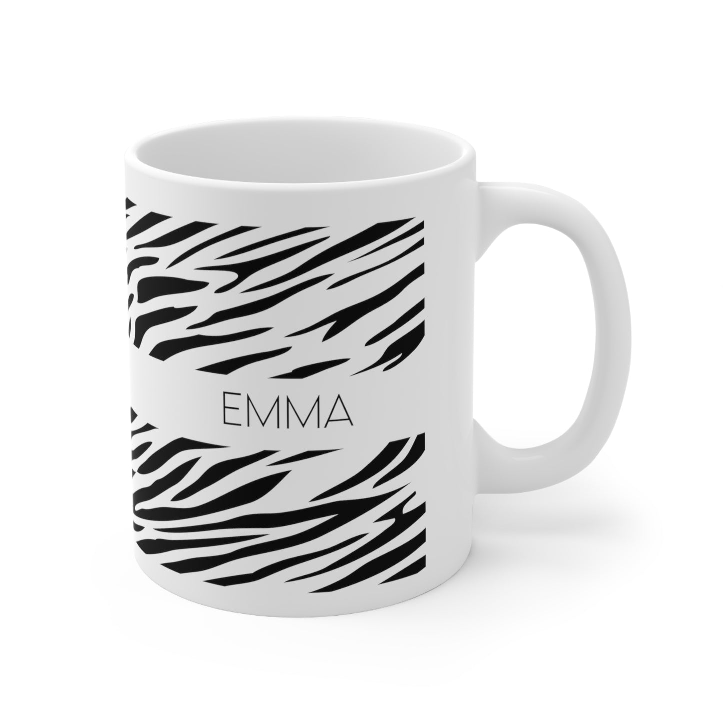 Zebra - Custom name mug