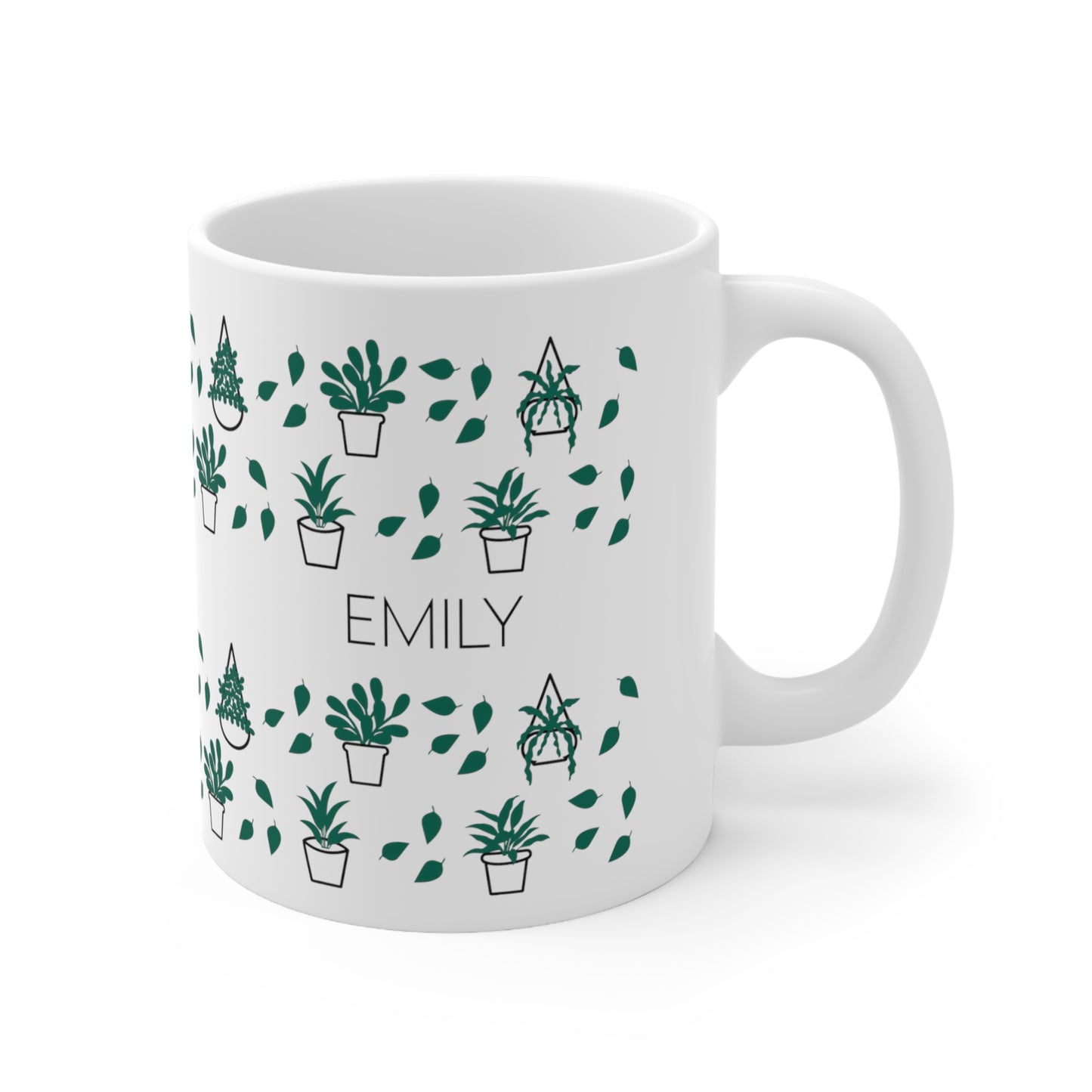 Plant pots - Custom name mug