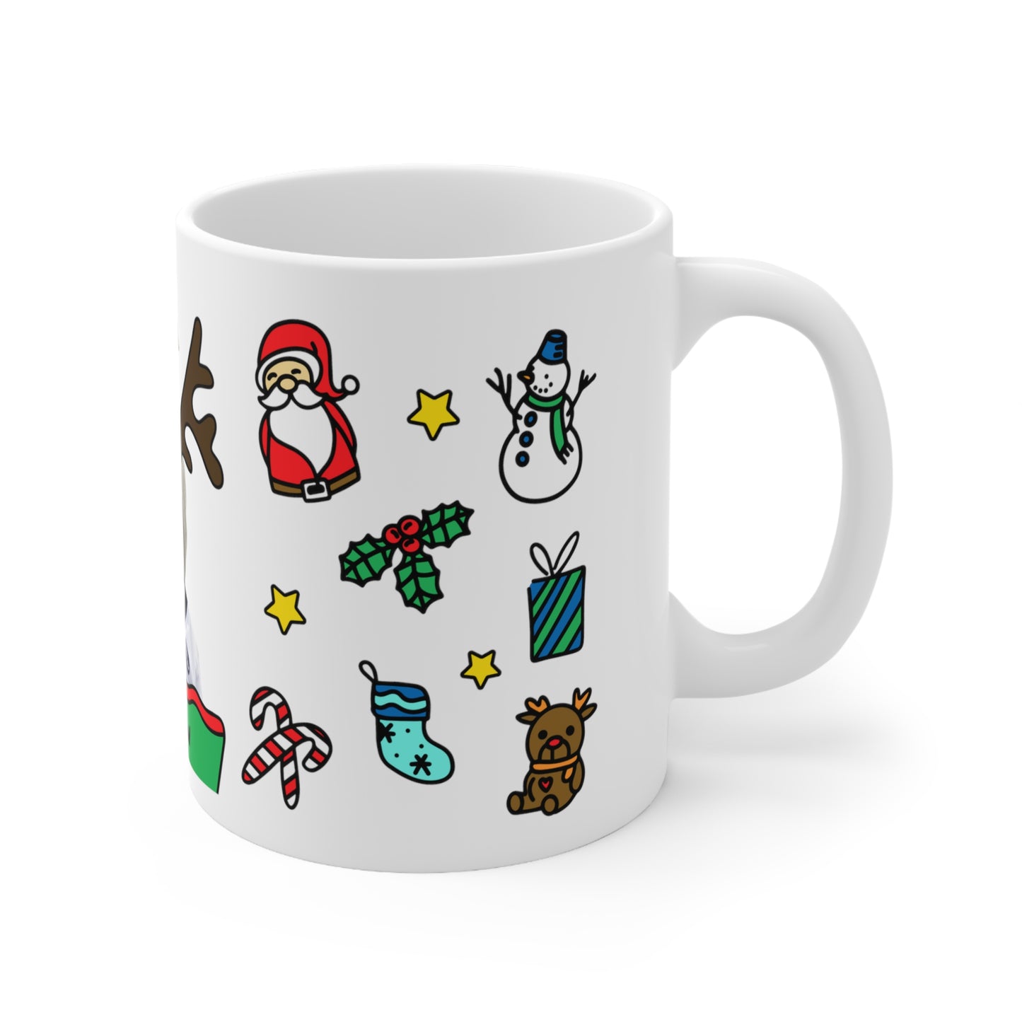 Baby christmas (Front photo) - Custom  photo mug