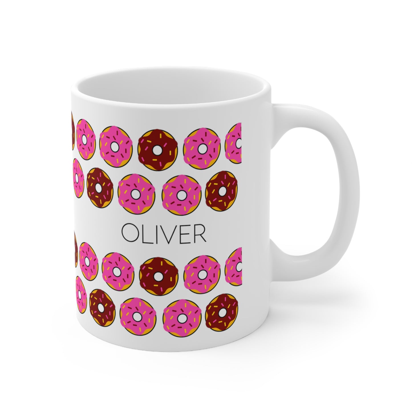 Donuts - Custom name mug