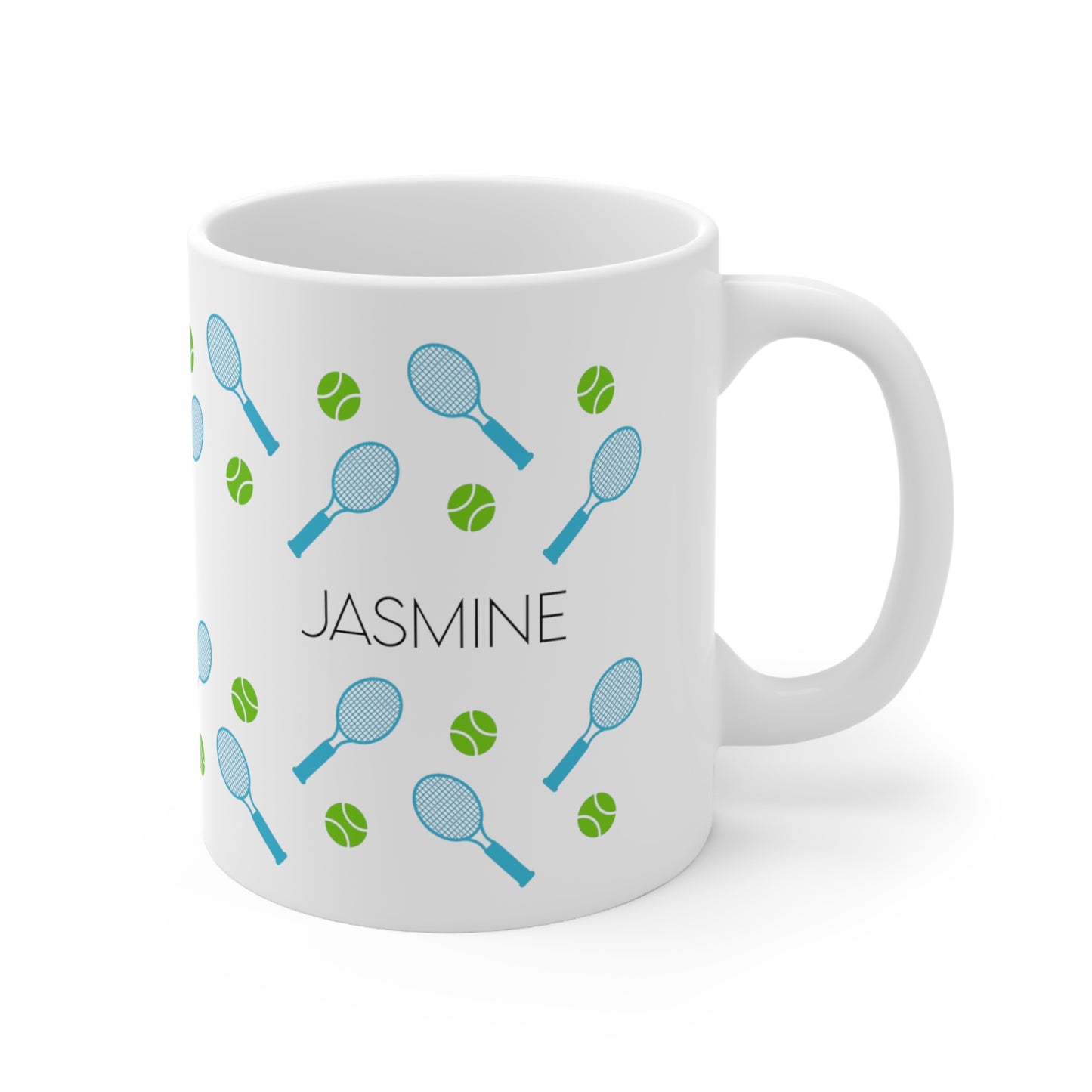 Tennis - Custom name mug