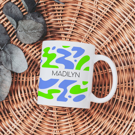 Abstract - Custom name mug