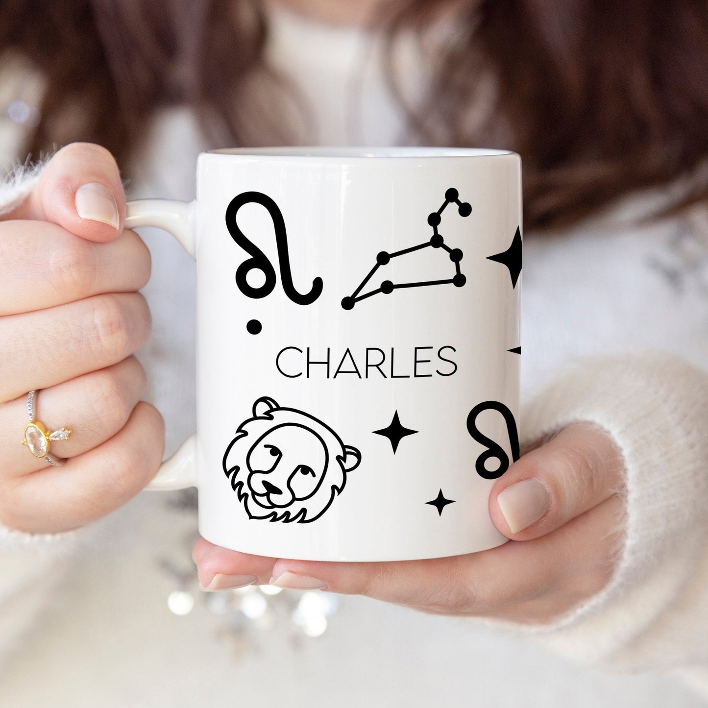 Leo - Custom name mug