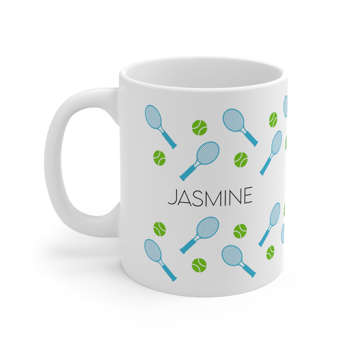 Tennis - Custom name mug