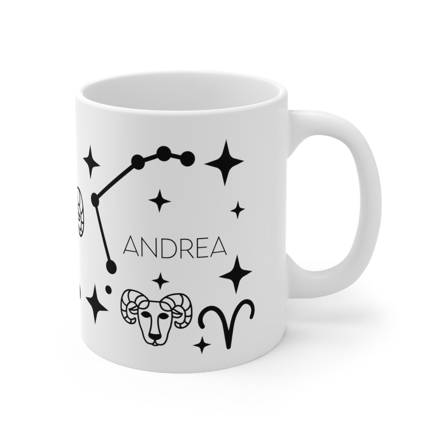 Aries - Custom name mug