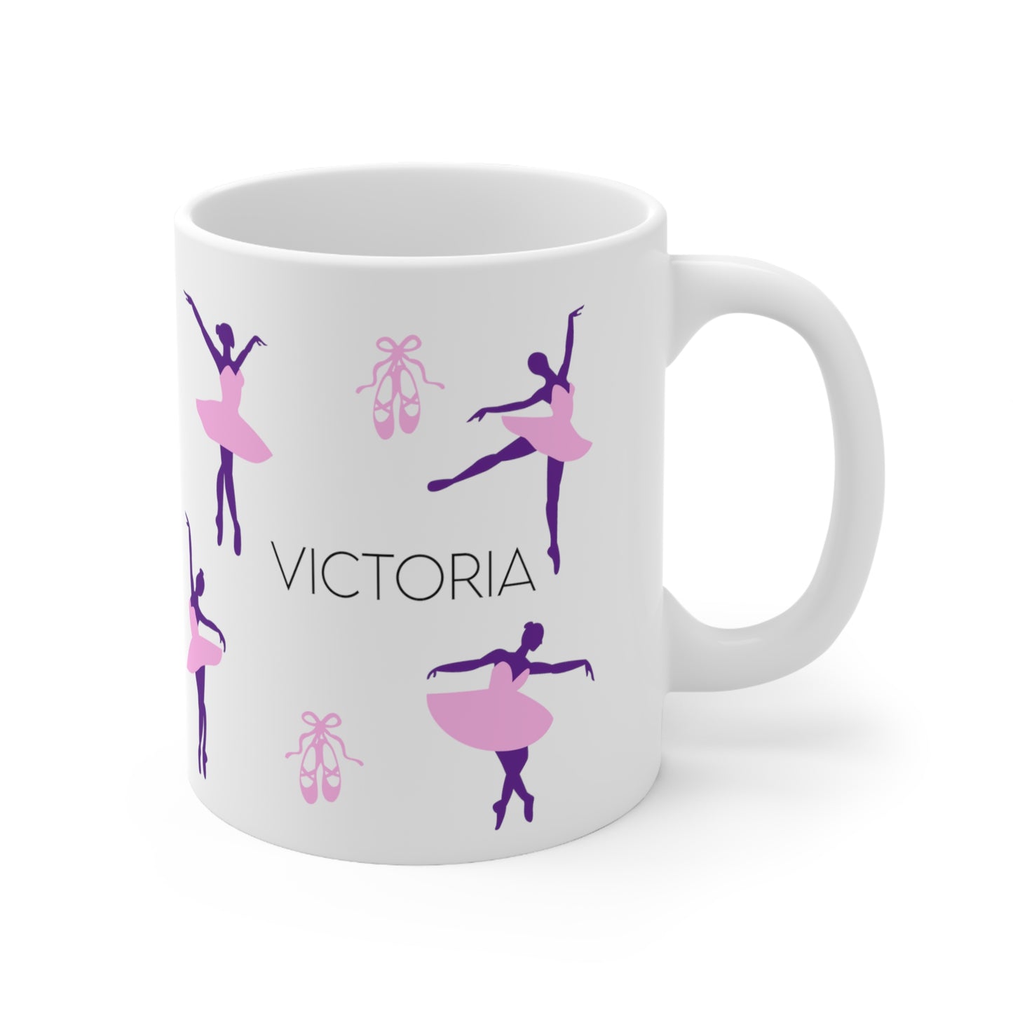 Ballet dancer - Custom name mug