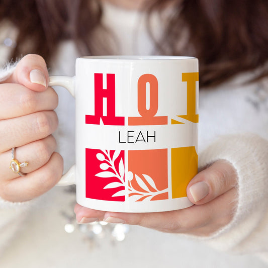 Hot mom - Custom name mug