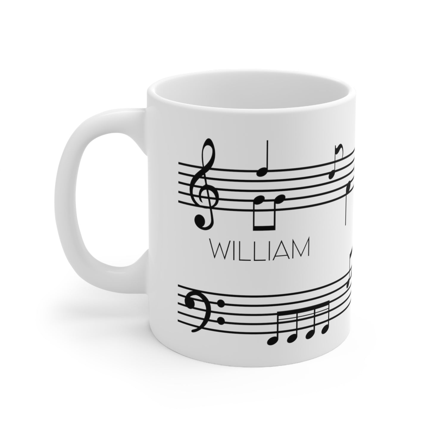 Music - Custom name mug