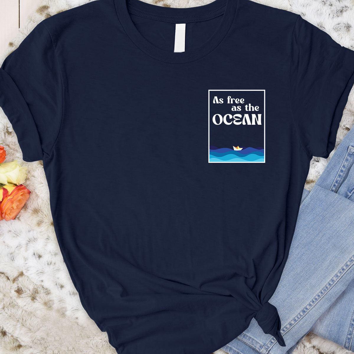 As free as the ocean Tee