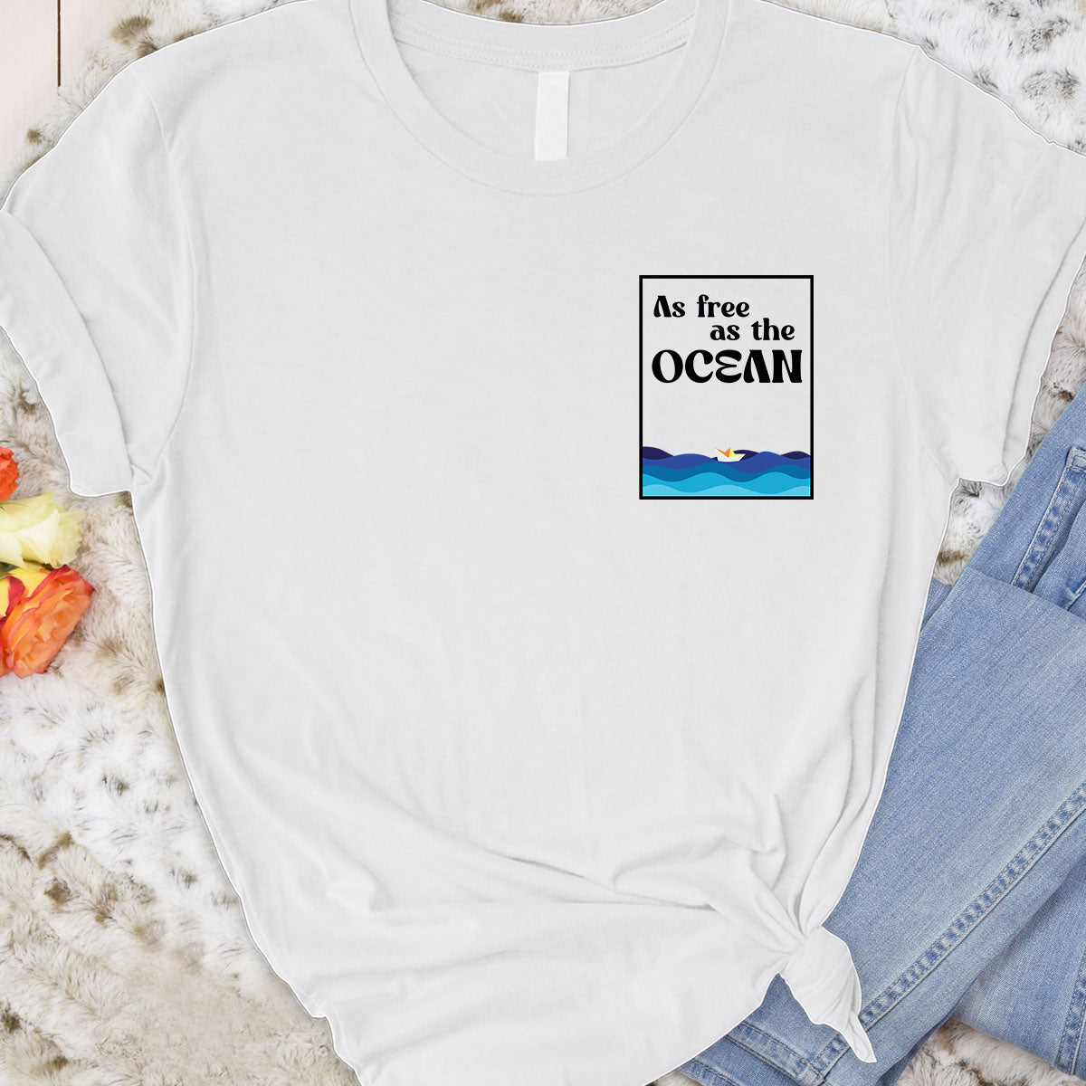 As free as the ocean Tee