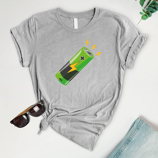 Battery positive Tee