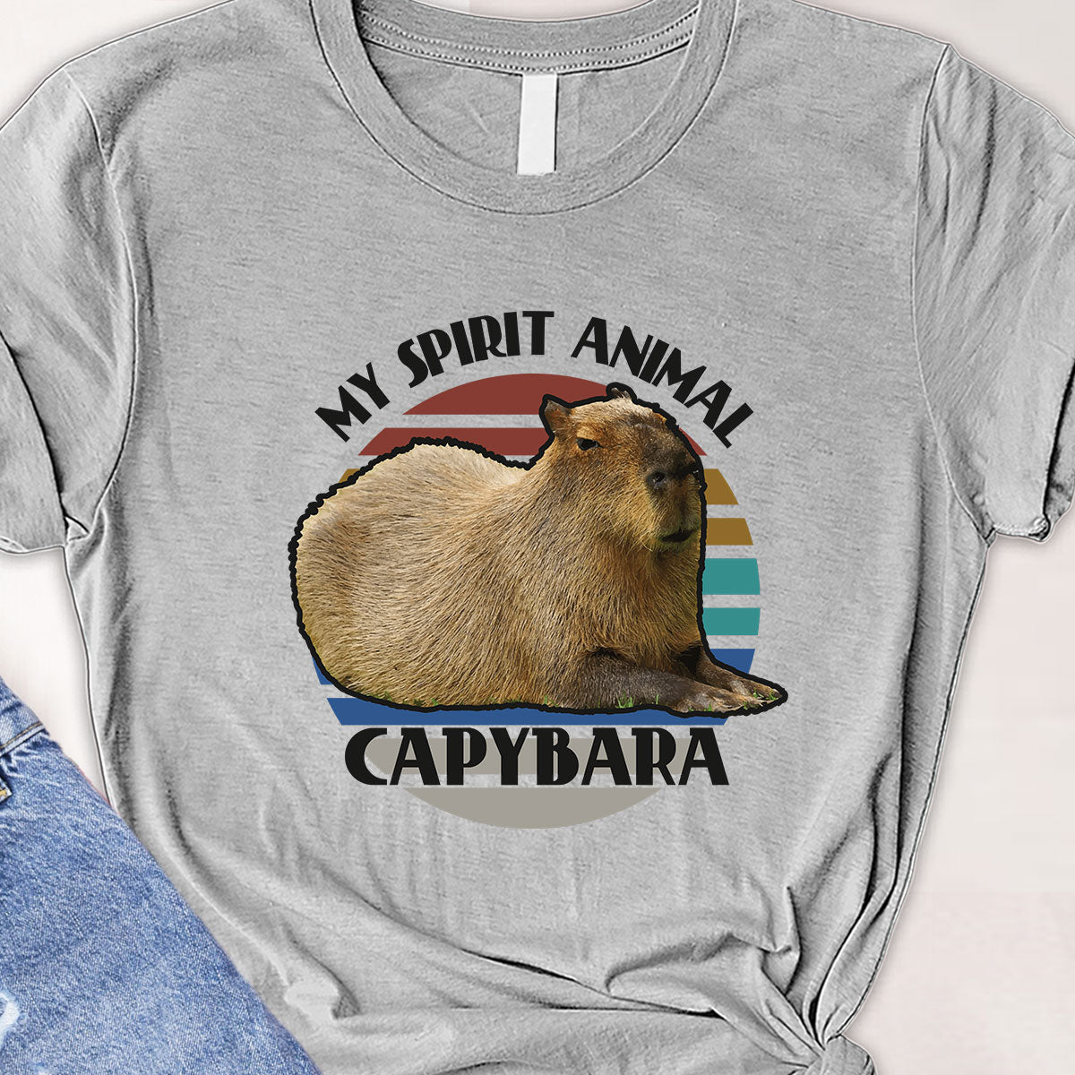 Capybara Tee - Spirit Animal