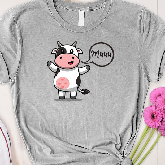 Cow Muuu Tee - Cow lovers