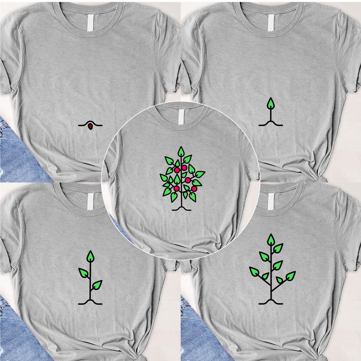 Plant Serie  (5 tees)