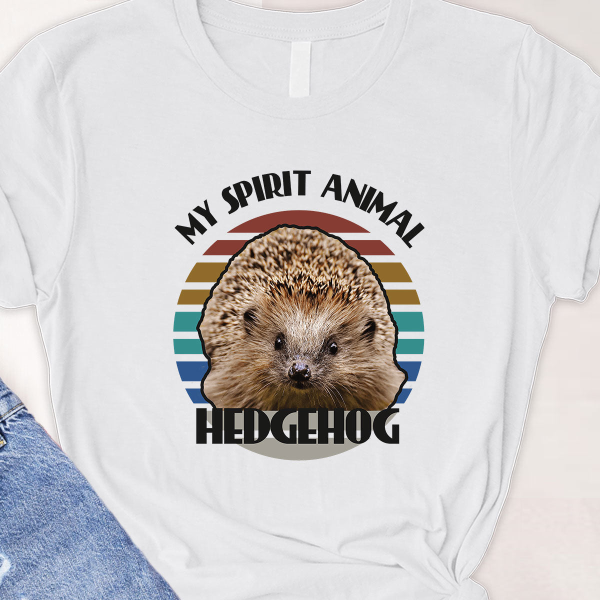 Hedgehog Tee - Spirit Animal