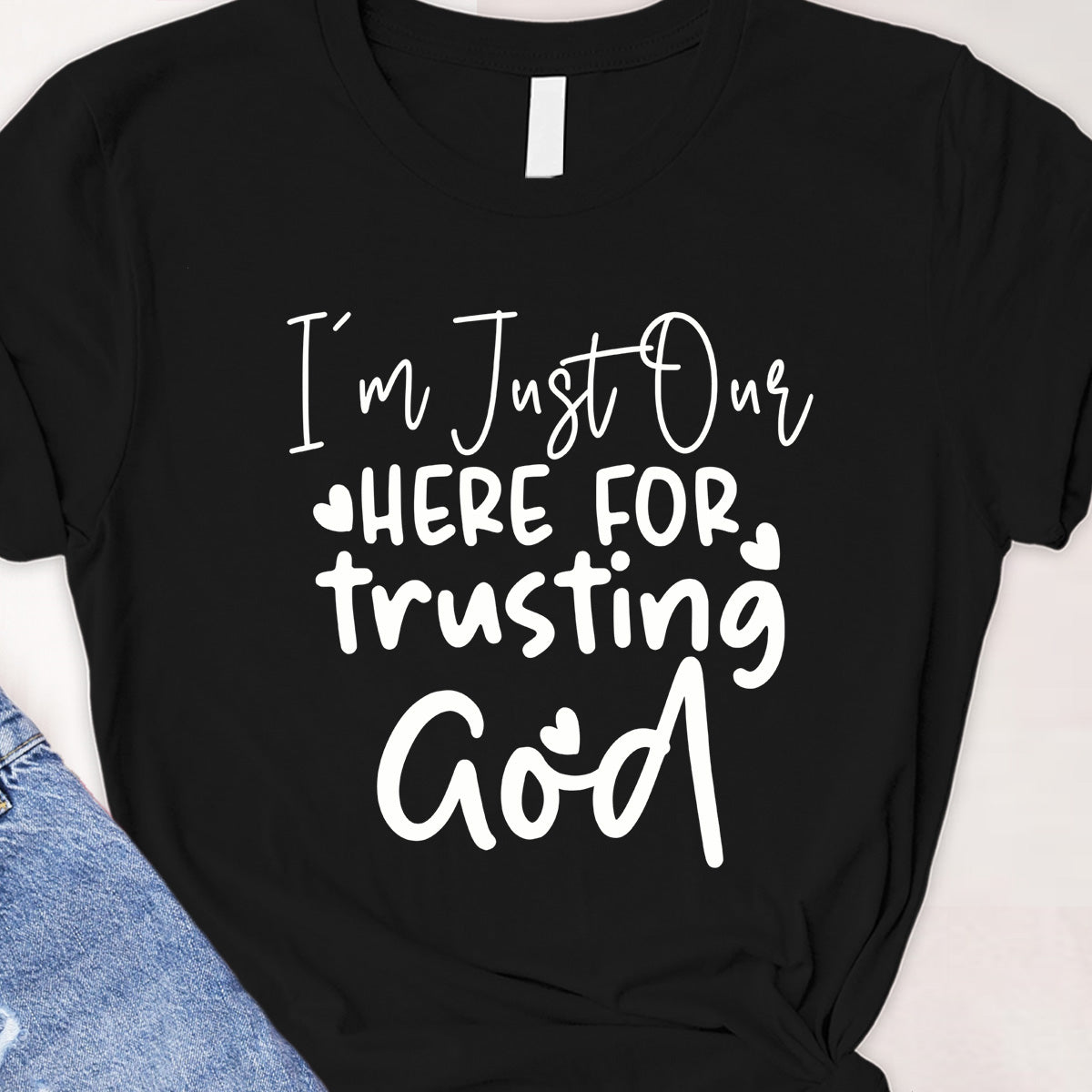 I'm just our here Tee