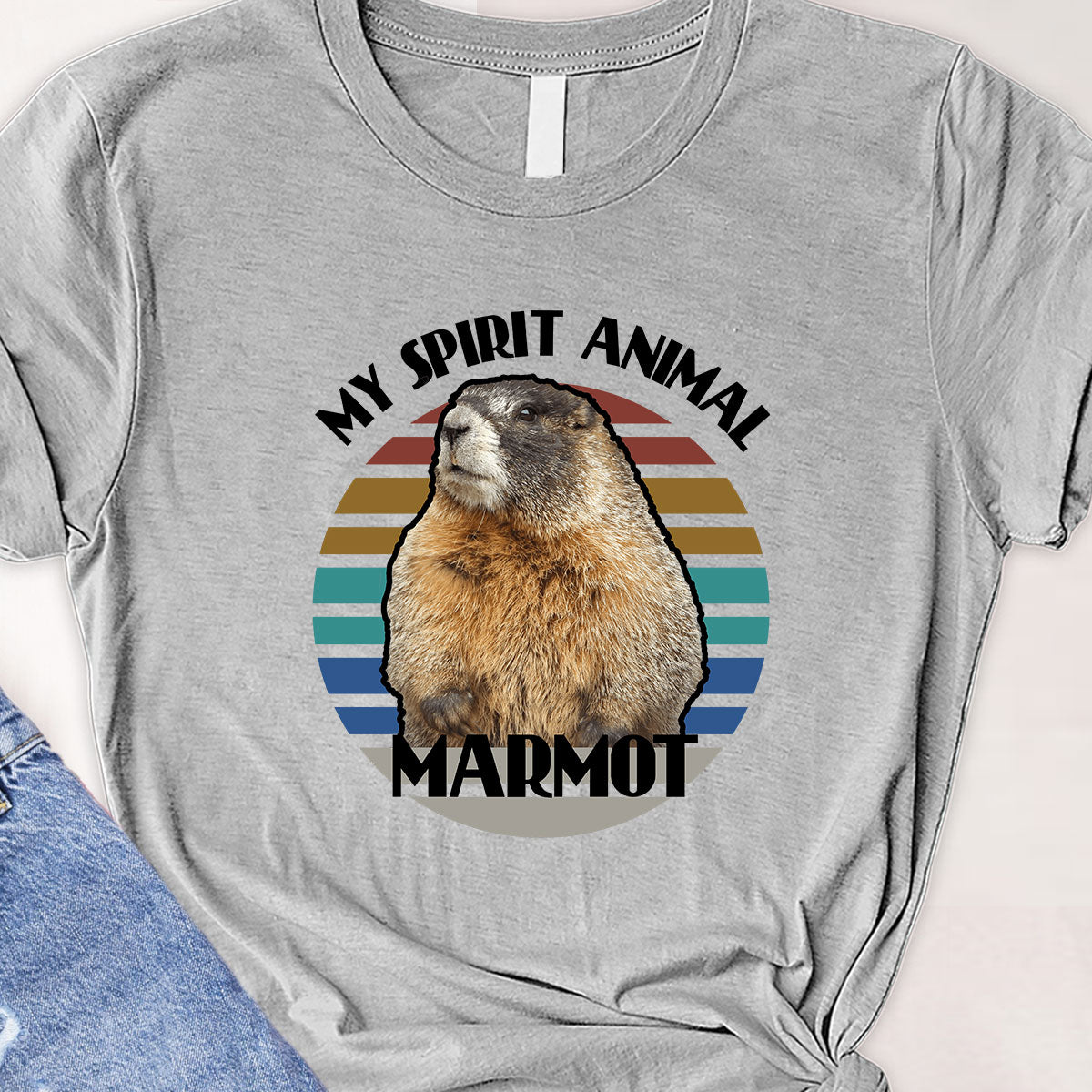 Marmot Tee - Spirit Animal