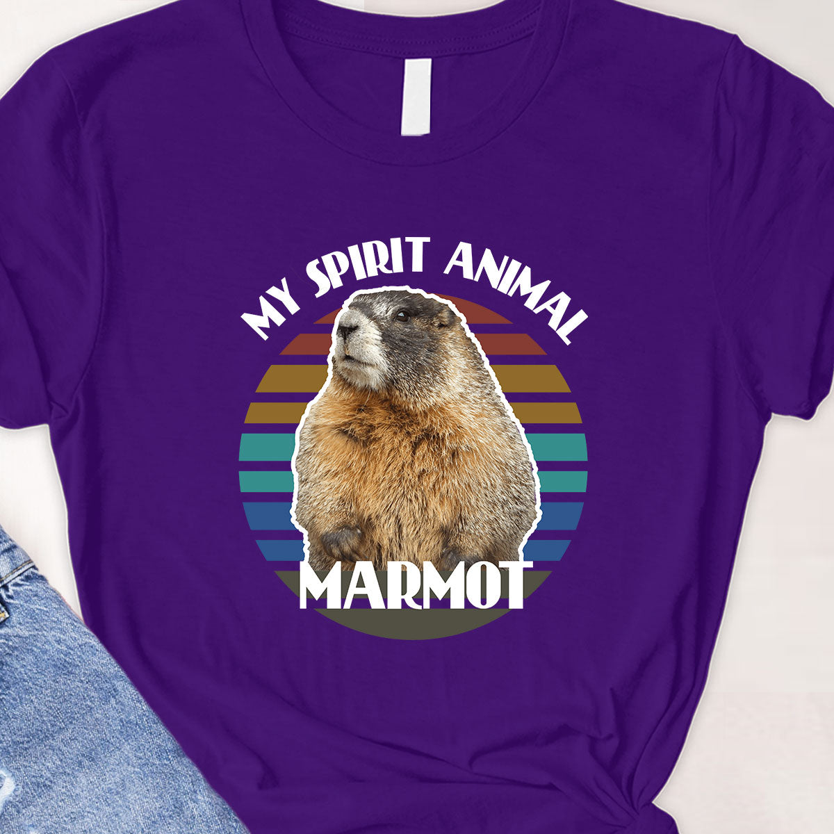 Marmot Tee - Spirit Animal