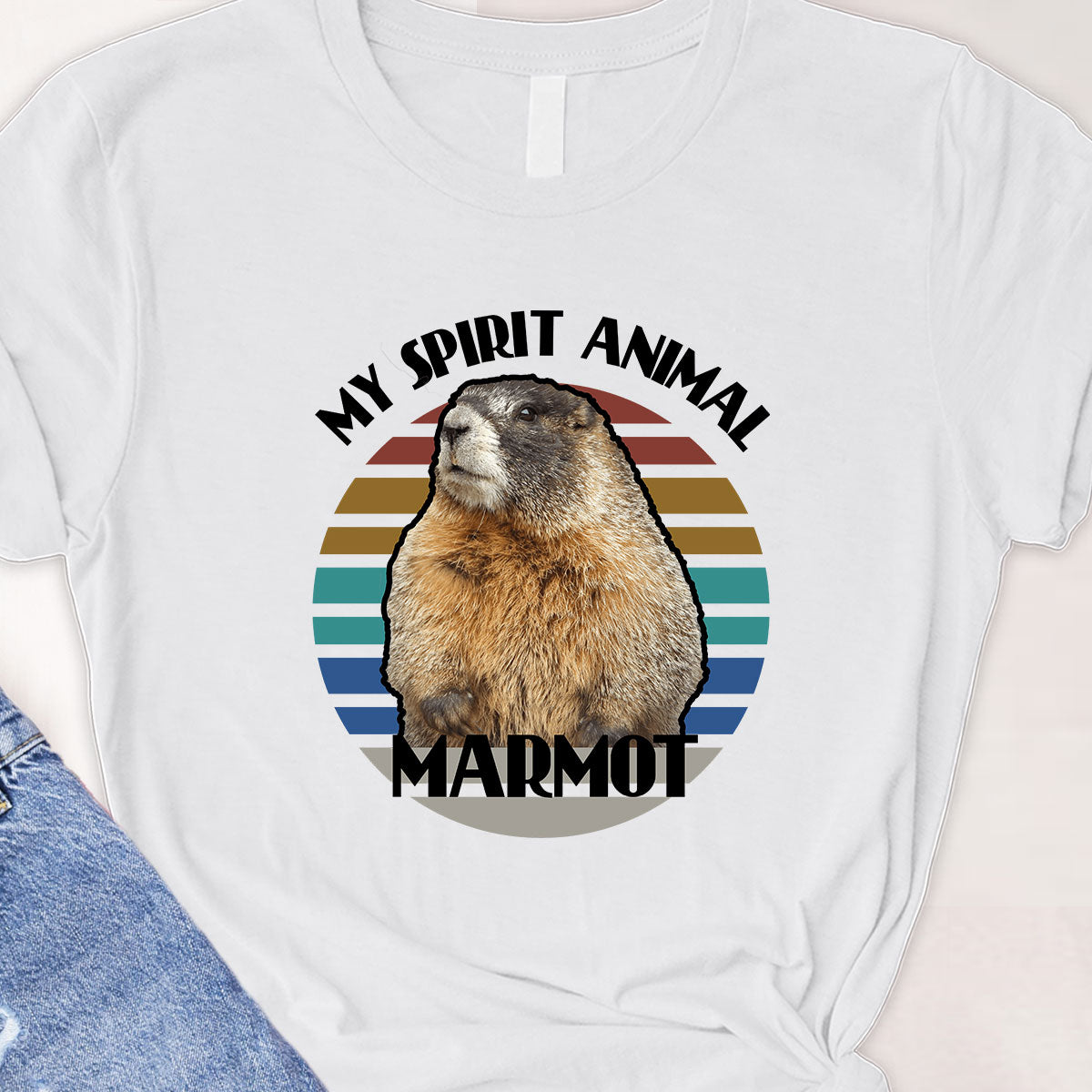 Marmot Tee - Spirit Animal