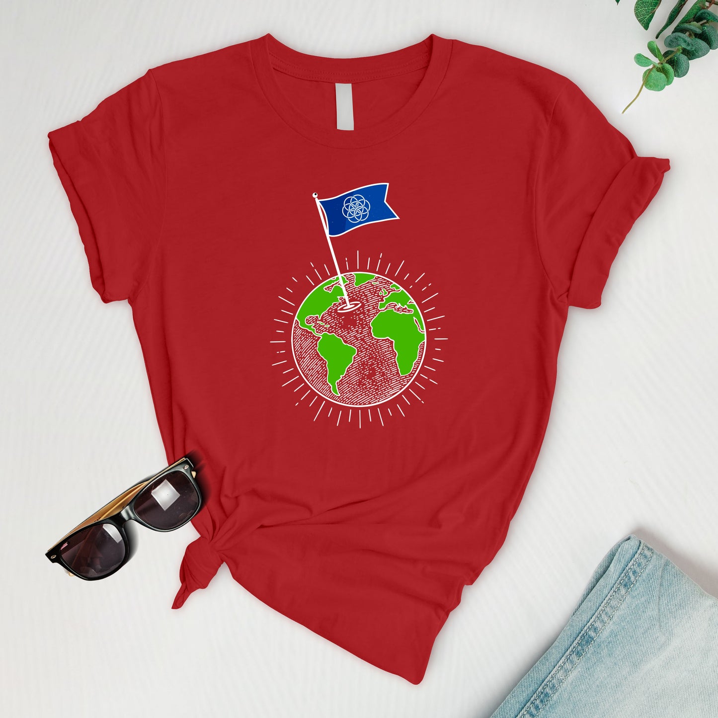 Earth flag Tee