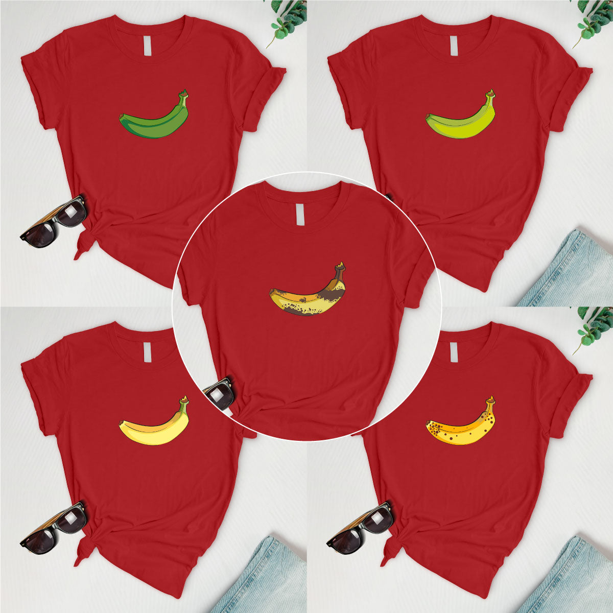 Banana Serie (5 tees)