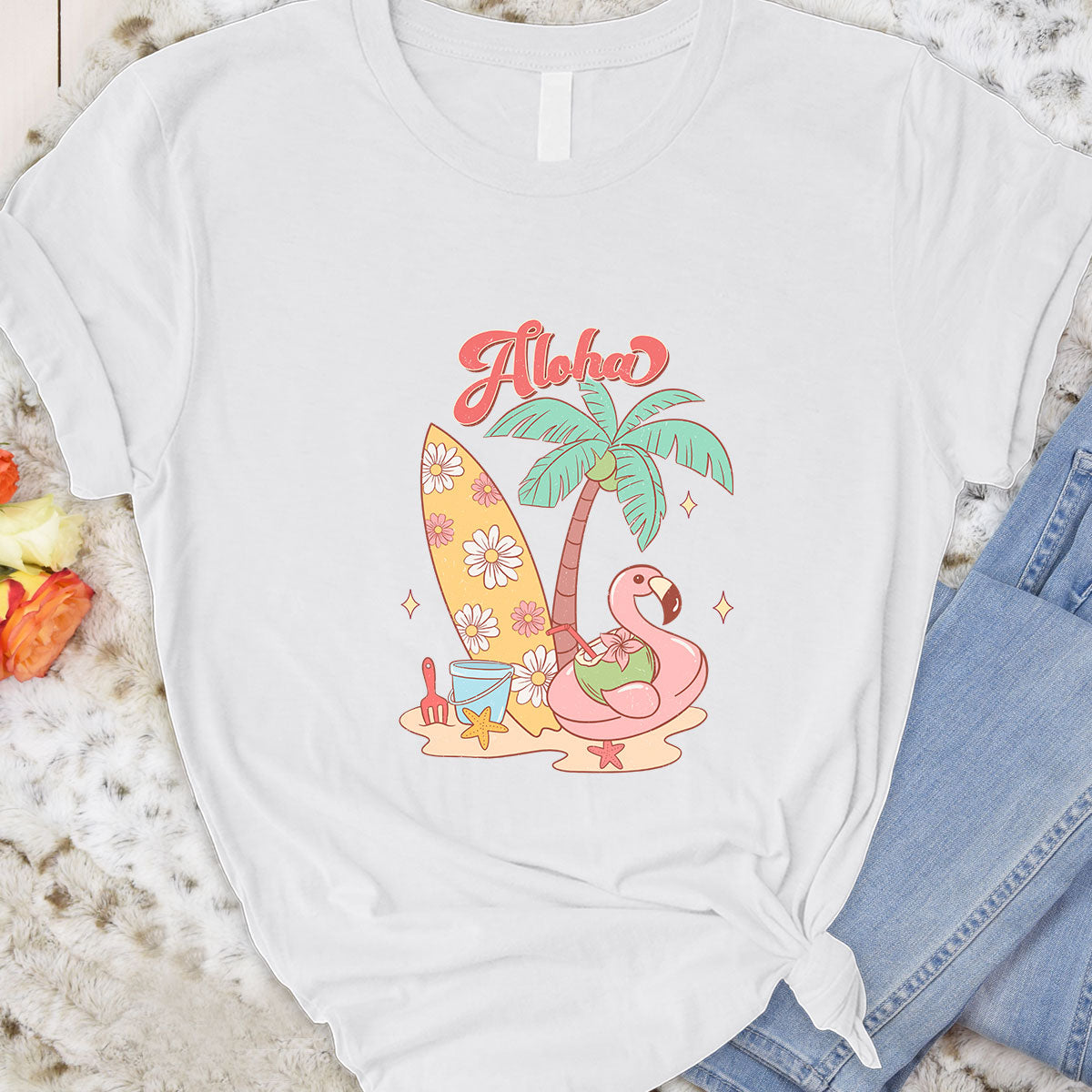 Retro beach Tee