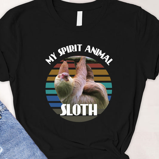 Sloth Tee - Spirit Animal