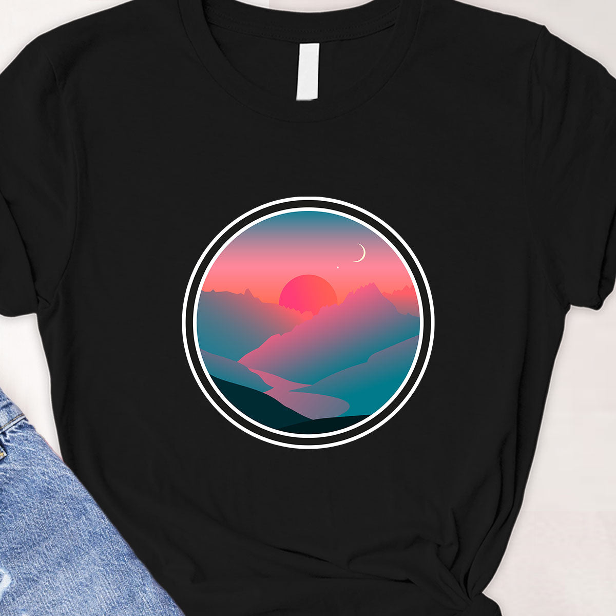 Sunset Tee - Part of a series