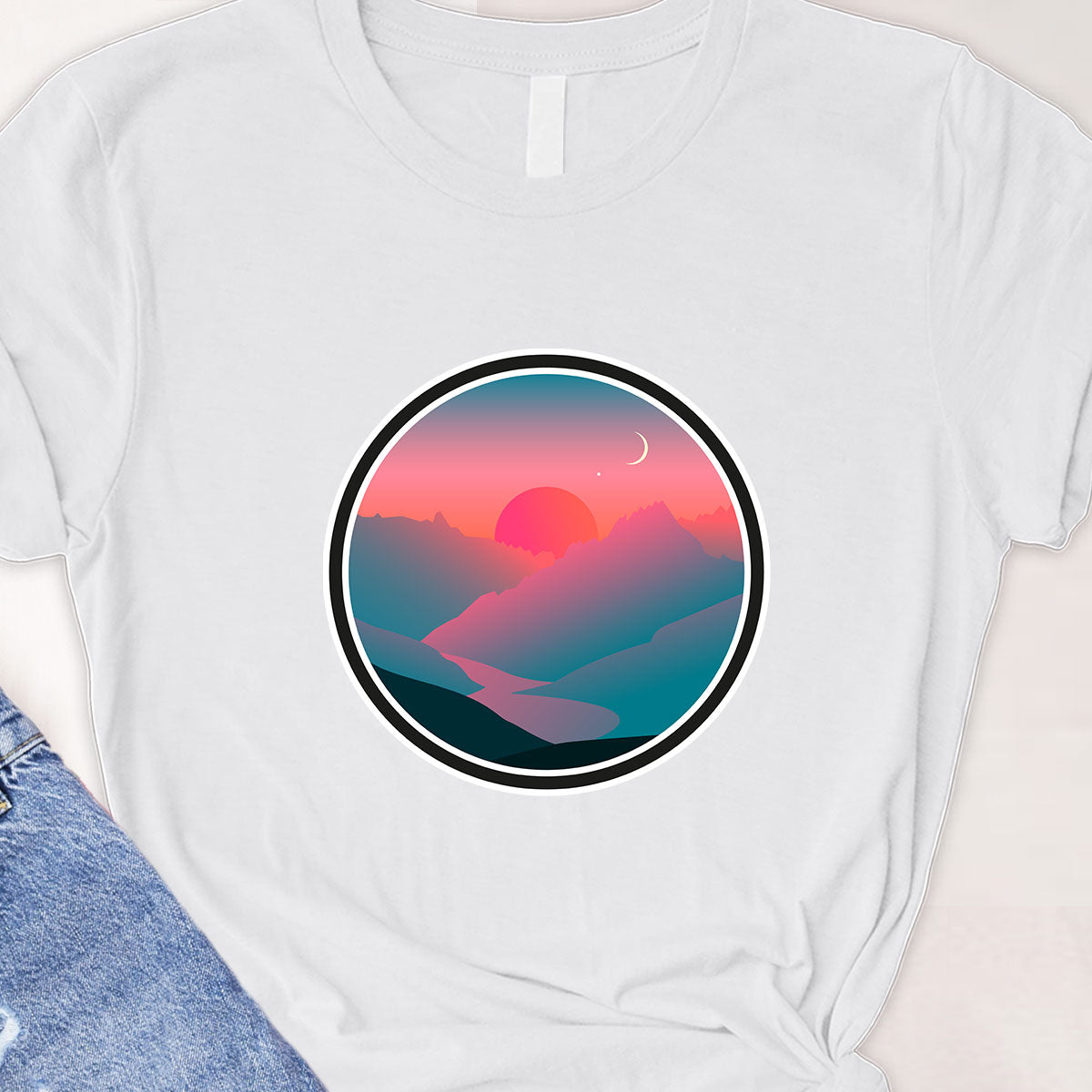 Sunset Tee - Part of a series